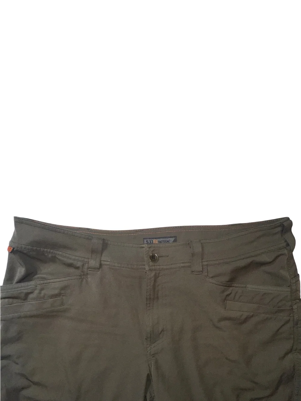 5.11 Tactical Men’s Olive Green Stretch Utility Shorts 38 Waist Hiking Outdoor